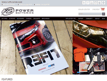 Tablet Screenshot of 4xspower.com